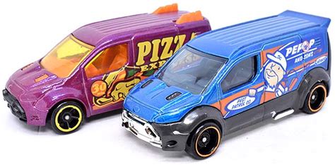 年リツール版HOT WHEELS FORD TRANSIT CONNECTのレビュー旧金型と比べてどこが変わったの GRX Hot Wheels 情報まとめ ホット