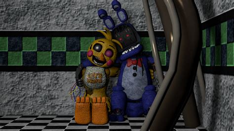 Withered Bonnie X Withered Toy Chica by candy-x-cindy on DeviantArt