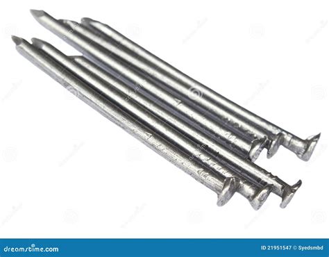 Metallnägel stockbild. Bild von rüber, tischler, verlegenheit - 21951547