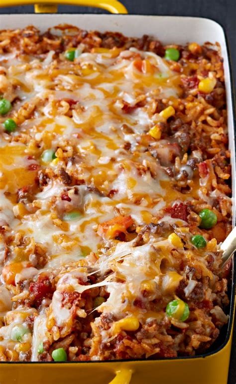 Mexican Beef And Rice Casserole Here S A Tastyand Healthy Livingway