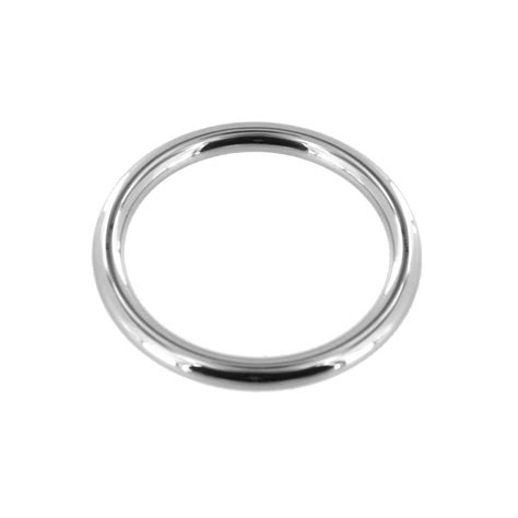 Ort Nickel Plate Thin O Ring Solid Brass Ll Multiple Sizes