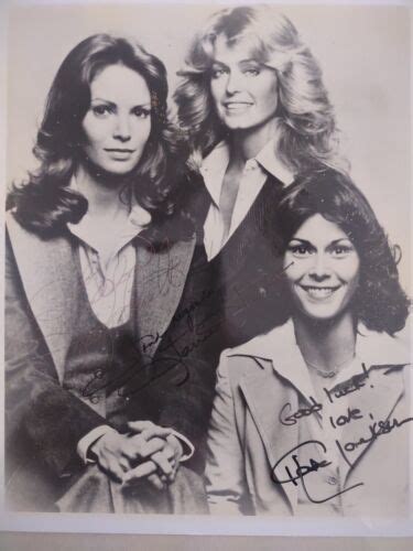 Original Charlie's Angels Cast Signed All 3 | #4601801297