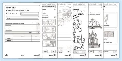 Grade 3 Life Skills Term 2 Formal Assessment Task Twinkl