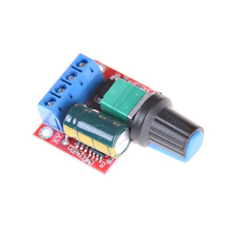 Mini Dc Motor Pwm Speed Controller A V V Speed Control Switch Led