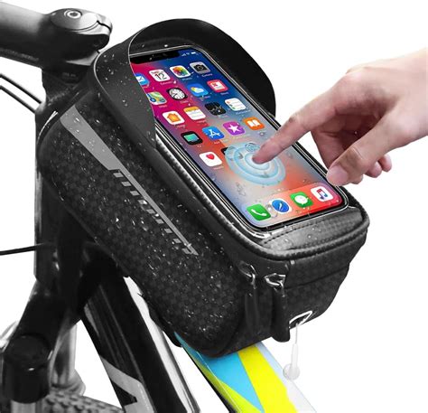 Bolsas para Bicicletas Bolsa Impermeable para Teléfono Móvil de