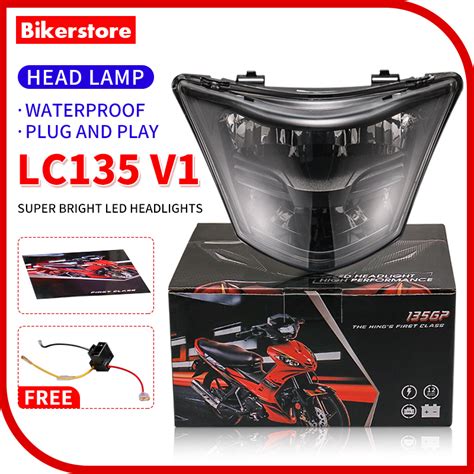 Yamaha Lc V Led Lampu Depan Gp Lc V Head Lamp With H Socket