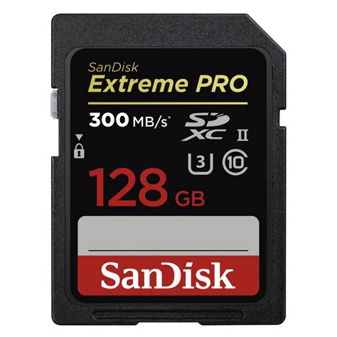 SanDisk Extreme Pro UHS II SDHC 128GB Memory Card Hilton Photographic