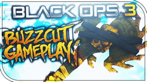 NEW BO3 BUZZCUT GAMEPLAY BLACK OPS 3 BUZZ CUT RARE DLC WEAPON