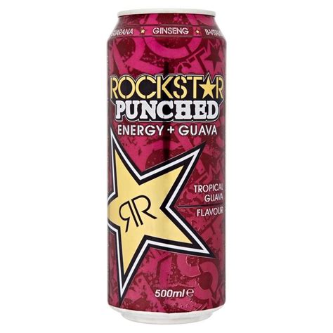 Amazon Rockstar Punched Guava Energy Drink 500ml Grocery