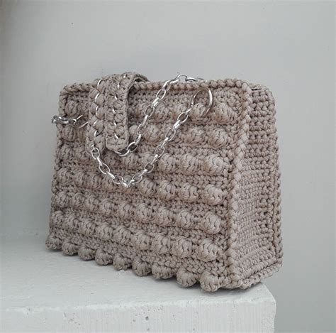 Pin By Elida Coceres On Crochet In Crochet Bag Pattern Bag