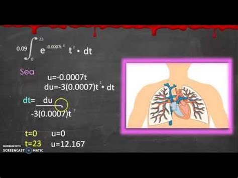 APLICACIÓN DEL CALCULO INTEGRAL EN MEDICINA GASTO CARDÍACO