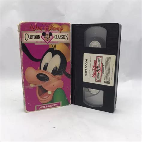 Disney Cartoon Classics Heres Goofy Vhs 80s Porn Sex Picture