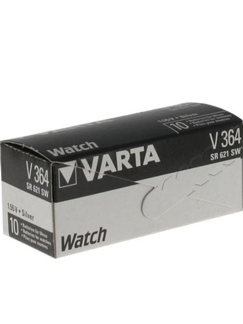 Varta V364 Μπαταρίες Silver Oxide Ρολογιών SR60 1 55V 10τμχ Skroutz gr