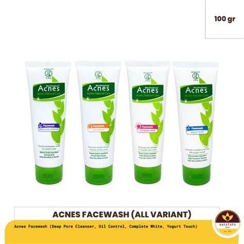 Jual Acnes Facial Wash Series Ukuran Gram Besar Shopee Indonesia