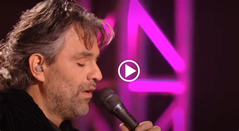 This Andrea Bocelli Live Performance Of Cant Help Falling In Love Is