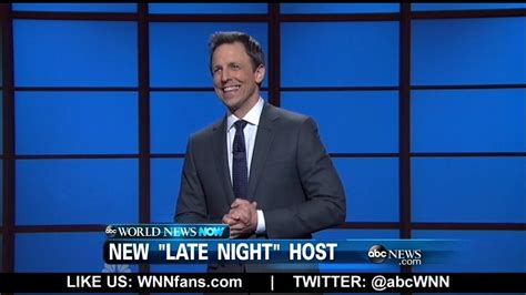 Seth Meyers Launches New 'Late Night' Show - YouTube