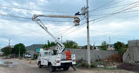 Rehabilita Servicios P Blicos M S De Luminarias De La Paz Diario