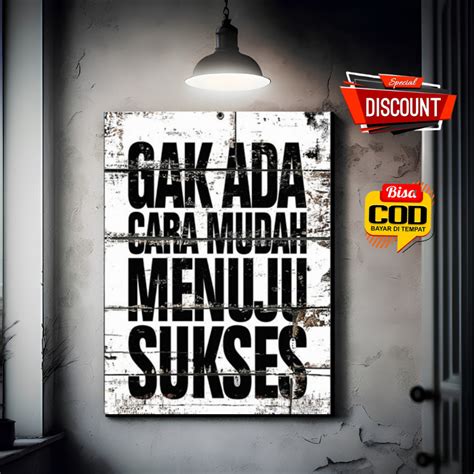 Jual Poster Kata Kata Mutiaramotivasiquotes Hiasan Dinding Aesthetic Shopee Indonesia