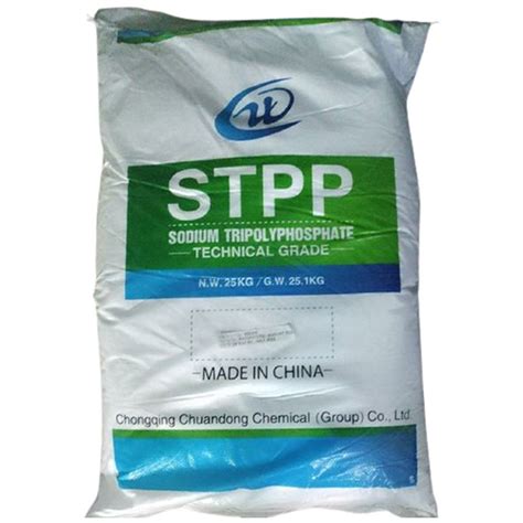 White Sodium Tripolyphosphate Powder For Industrial Packaging Type