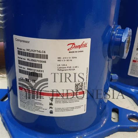 Compressor Danfoss HCJ121T4LC6 10PK SENTRA INDOKLIMA