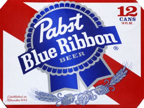 Pabst Blue Ribbon Beer 12 Cans 16 Fl Oz Frys Food Stores