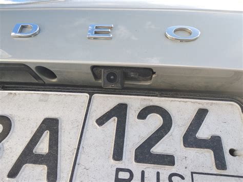 Камера заднего вида в подсветку номера — Ford Mondeo IV, 2,3 л, 2010 ...
