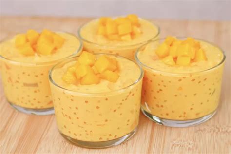 Nyegerin Banget Resep Mango Sago Asal Hong Kong Teksturnya Creamy Dan