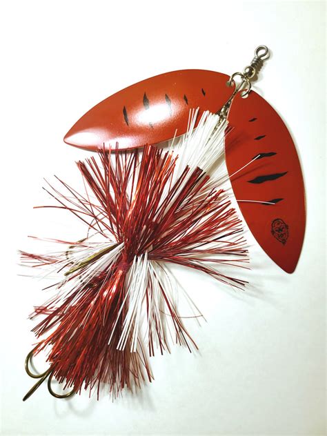 Big Willy Flashabou Double10 Willow Muskiepike Bucktail Sasquatch