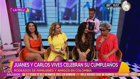 Juanes Y Carlos Vives Celebran En Grande Sus Cumplea Os V Deo Dailymotion