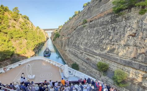 Corinth Canal (Cruising Canal) · Greece · Port Schedule | CruiseDig