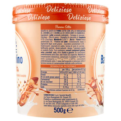 Sammontana Barattolino Delizie Panna Cotta G Carrefour