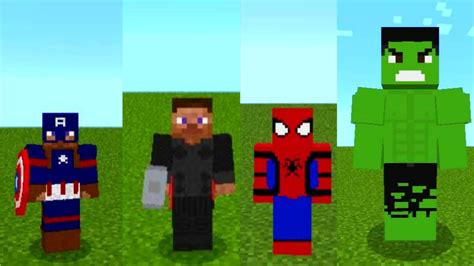 Novo Addon Mod De Super Herois Para Minecraft Pe 1 18 Youtube