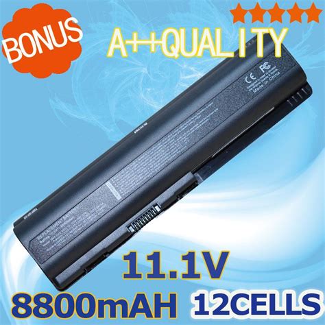 8800MAH 12 Cells Battery For HP Pavilion DV4 DV5 DV6 G50 G60 G61 G70