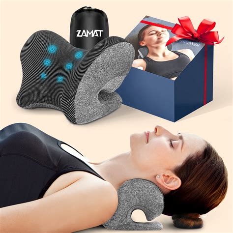 Buy Zamat Neck And Shoulder Relaxer With Magnetic Therapy Pillowcase Neck Stretcher