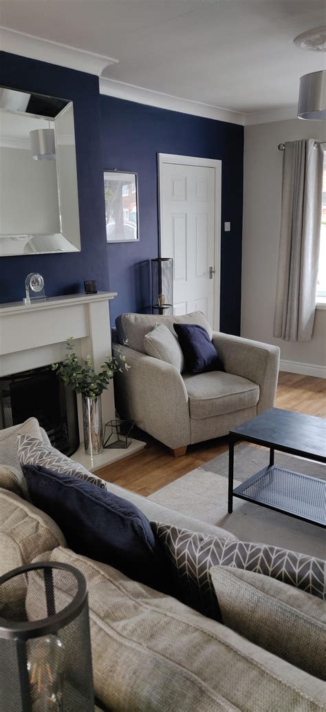 Blue And Grey Living Room Ideas – HOMYSTYLE