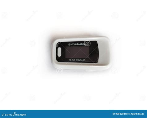 Pulse Oximeter At Work Medical Diagnostic Equipment Patients Hand