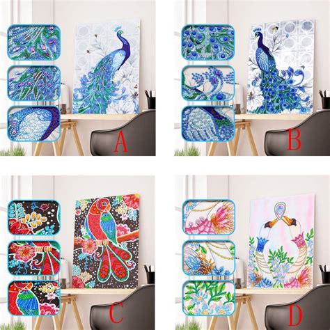 Buy Special Shaped Diamonds Painting DIY 5D Partial Drill Cross Stitch