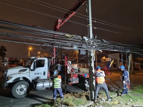 Cge Informa Un Aumento Del 20 En Los Postes Chocados En La Región De Coquimbo El Papayo