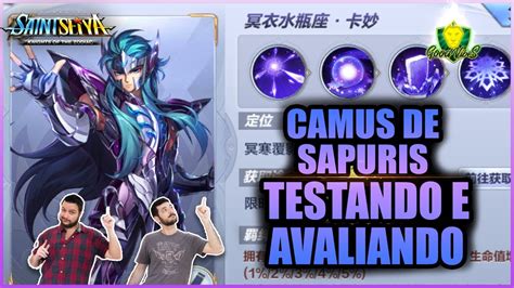 Camus De Sapuris No Duelo Sagrado Testando E Avaliando No Server