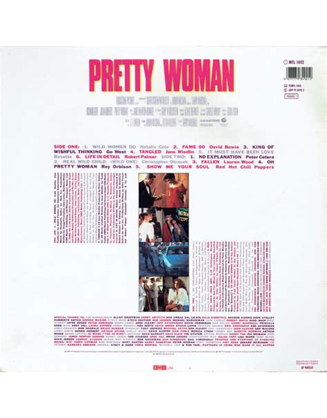 Various Artists - Pretty Woman (Music From The Film) [Vinyl] - Pop Music