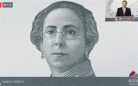 Hermila Galindo Conforma Nueva Imagen Del Billete De Mil Pesos El Sol