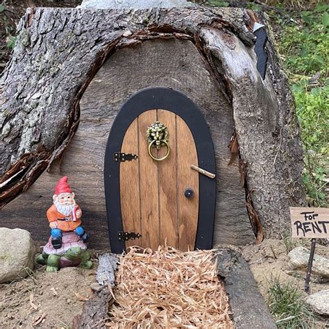 Gnome Doors Fairy Doors Faerie Doors Elf Doors 9 Inch Etsy Elf Door