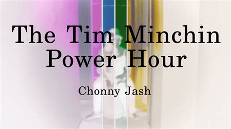 Chonny Jash The Tim Minchin Power Hour Youtube Music