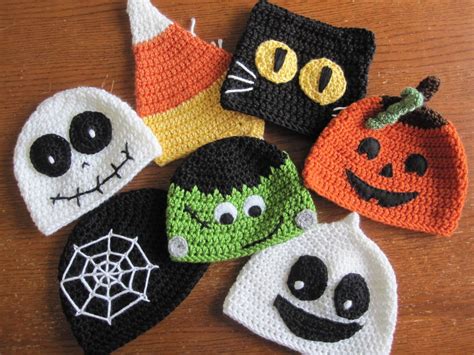 Crochet Halloween Hats Free Patterns Thread A Yarn Needle With The ...