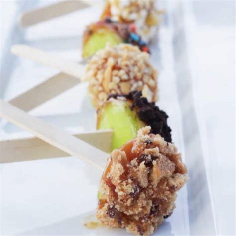 Mini Caramel Apple Pops Recipe by Tasty