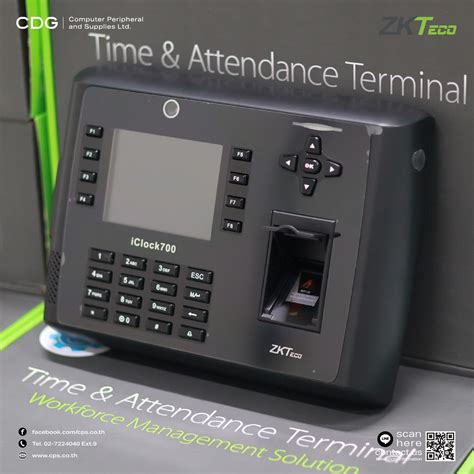 Zkteco Iclock Fingerprint Time Attendance Access Control Cps