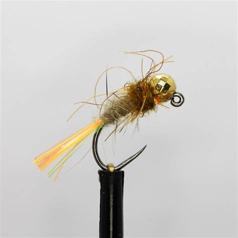 Hares Ear Olive Thorax Jig Nymph Barbless