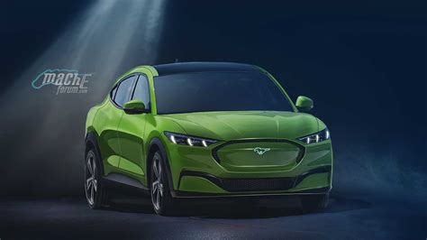 Ford Mustang-Inspired Electric SUV Rendered Based On Spy Shots