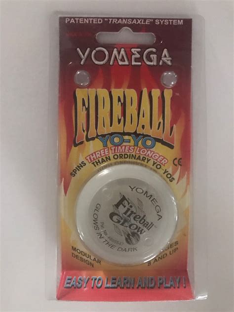 Vintage Yomega Fireball Glow Yo Yo New Ebay