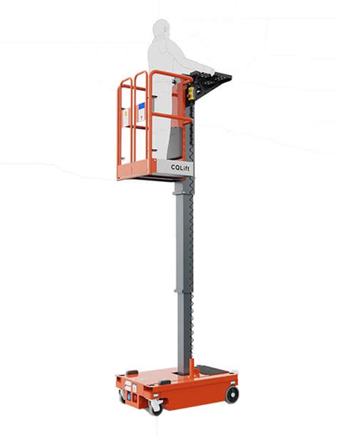 Small Order Picker Warehouse Lifts Single Man Lift